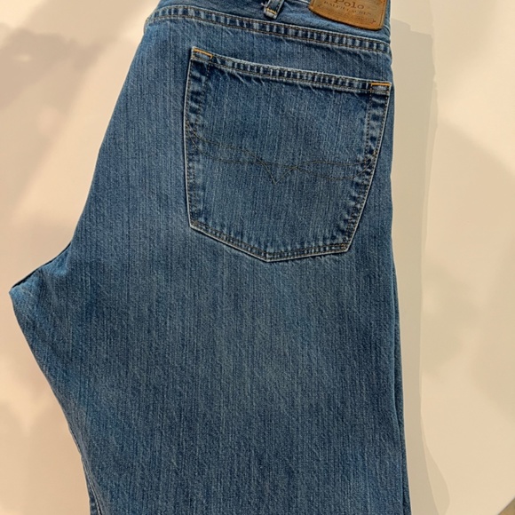 Men’s Polo Ralph Lauren Men's Hampton Relaxed Straight Jeans - Picture 4 of 4